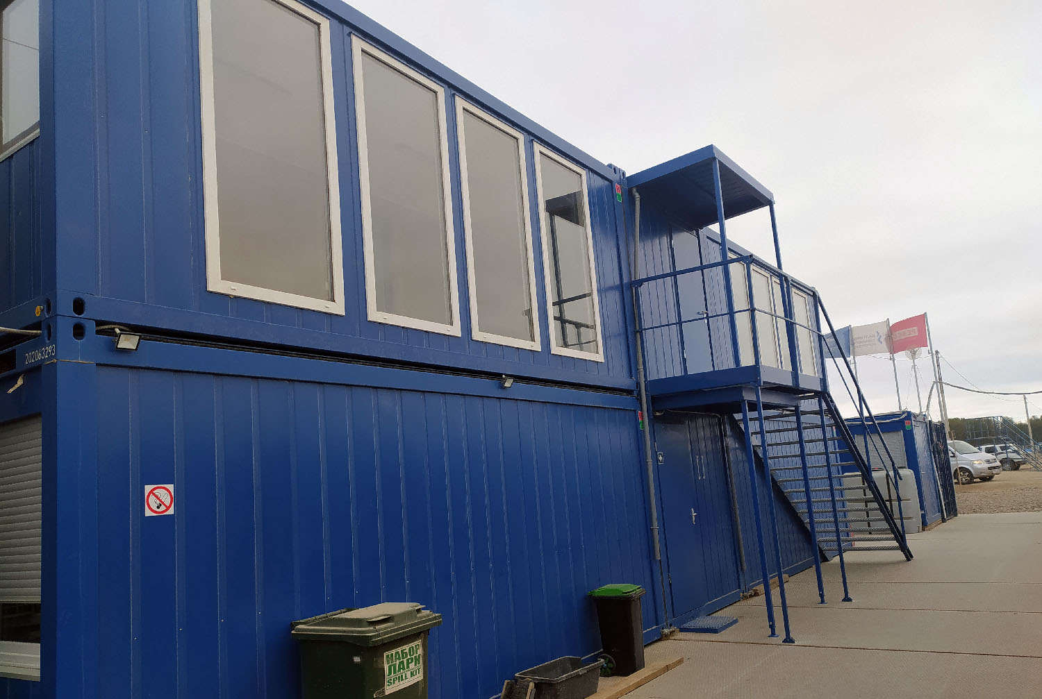 Офисное здание КОНТЕЙНЕКС на объекте КХМ Усть-Луга