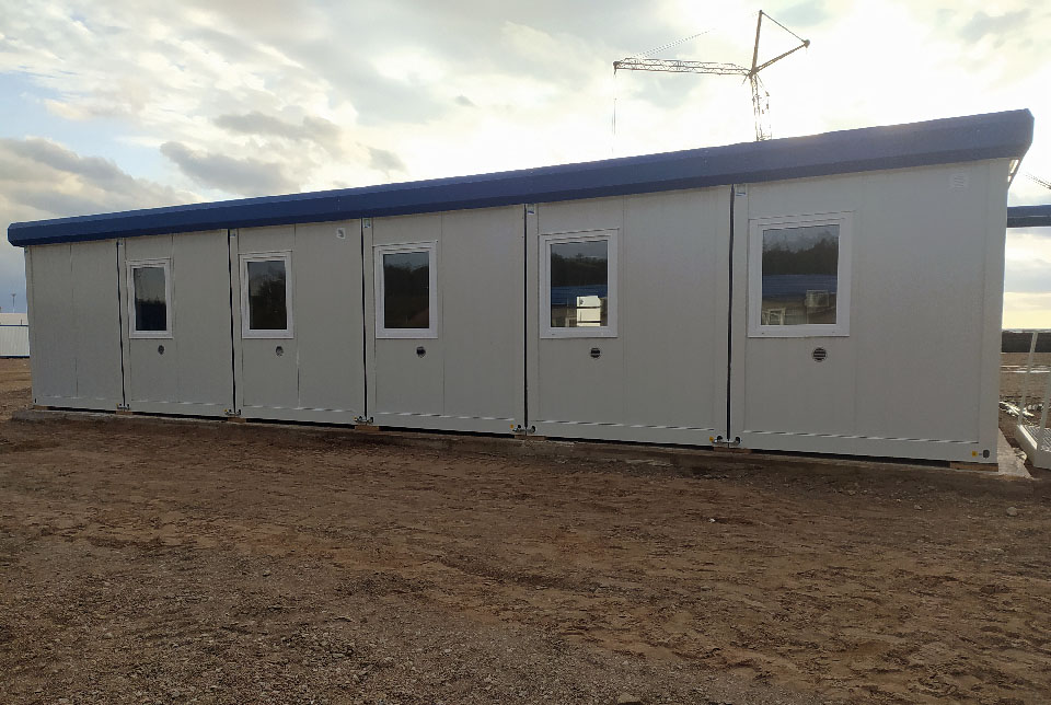 Столовая КОНТЕЙНЕКС на объекте КХМ Усть-Луг