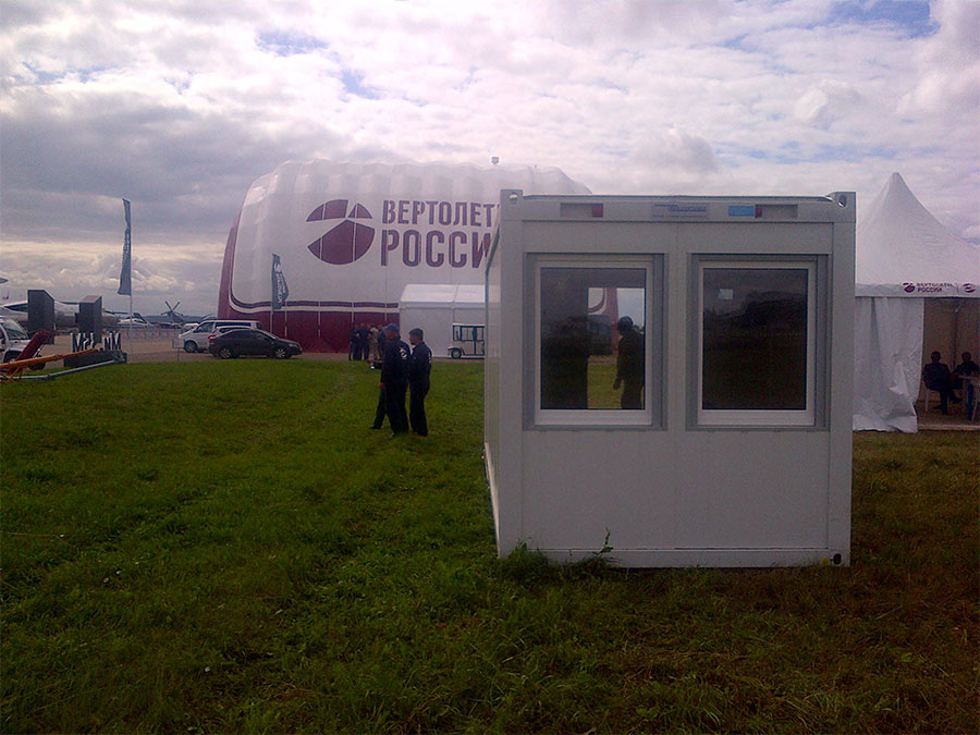 Современный пост охраны КОНТЕЙНЕКС, Московская область