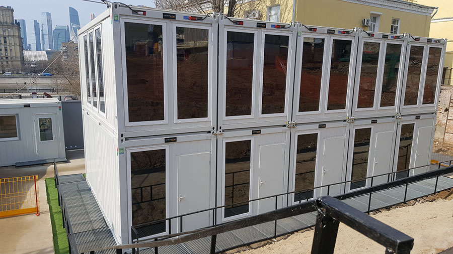 Офисное помещение КОНТЕЙНЕКС из блок-контейнеров, Софийская набережная, Москва