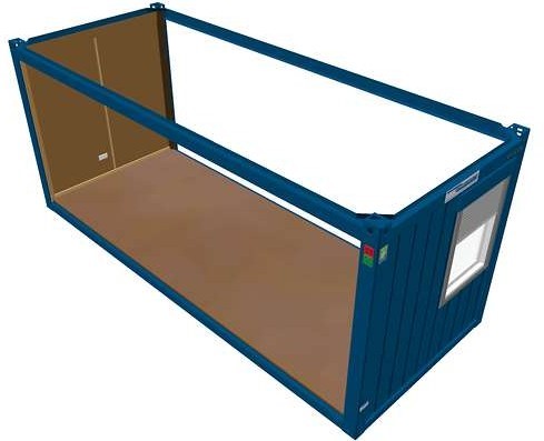 Блок-контейнер КОНТЕЙНЕКС TP20-1 RAL 5010