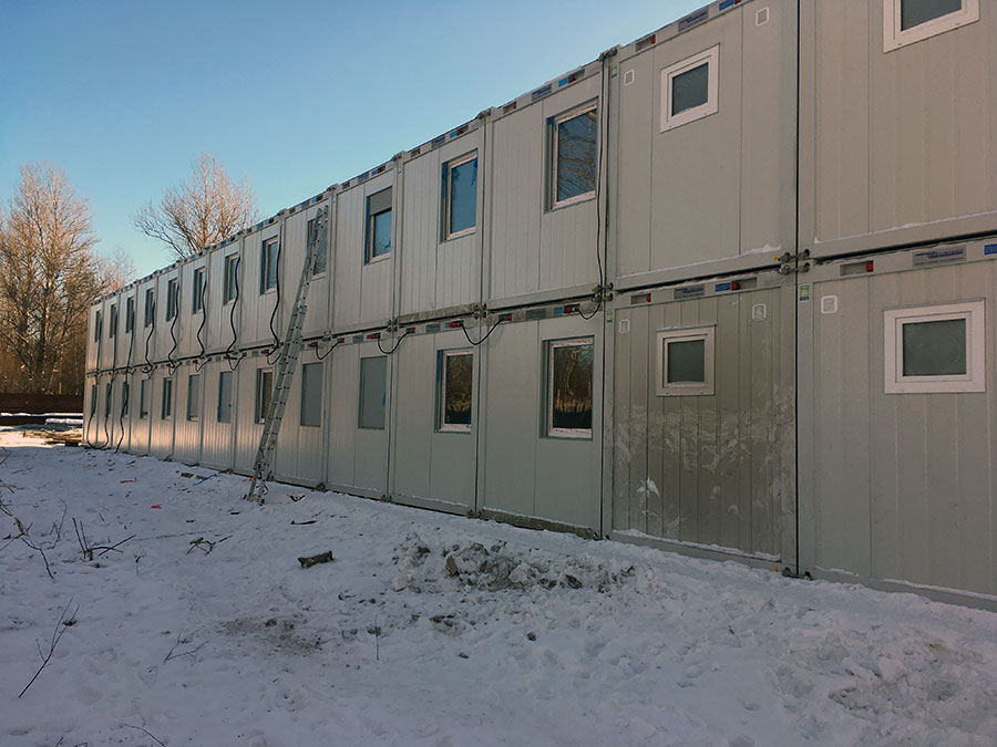 Жилое модульное здание КОНТЕЙНЕКС, Выборг
